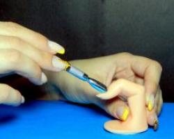 Наращивание ногтей гелем на типсы — как сделать, какие этапы